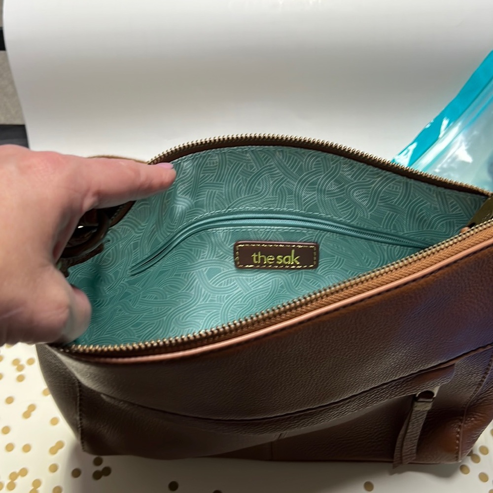 The Sak saddle  leather crossbody